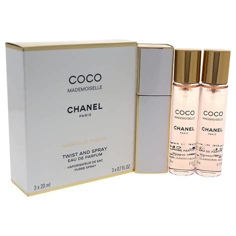 chanel coco mademoiselle eau de toilette 3x20ml|coco mademoiselle best price uk.